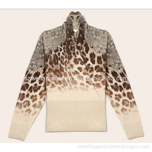 Womens Knitted Garment Cardigan Sweater (SZWA-0993)